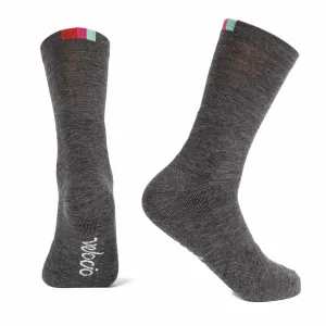 VELOCIO WOOL SOCKS WINTER WARMER CHARCOAL