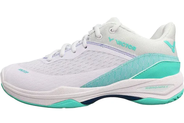 Victor A900F AR Court Shoes Bright White/Cackatoo Green