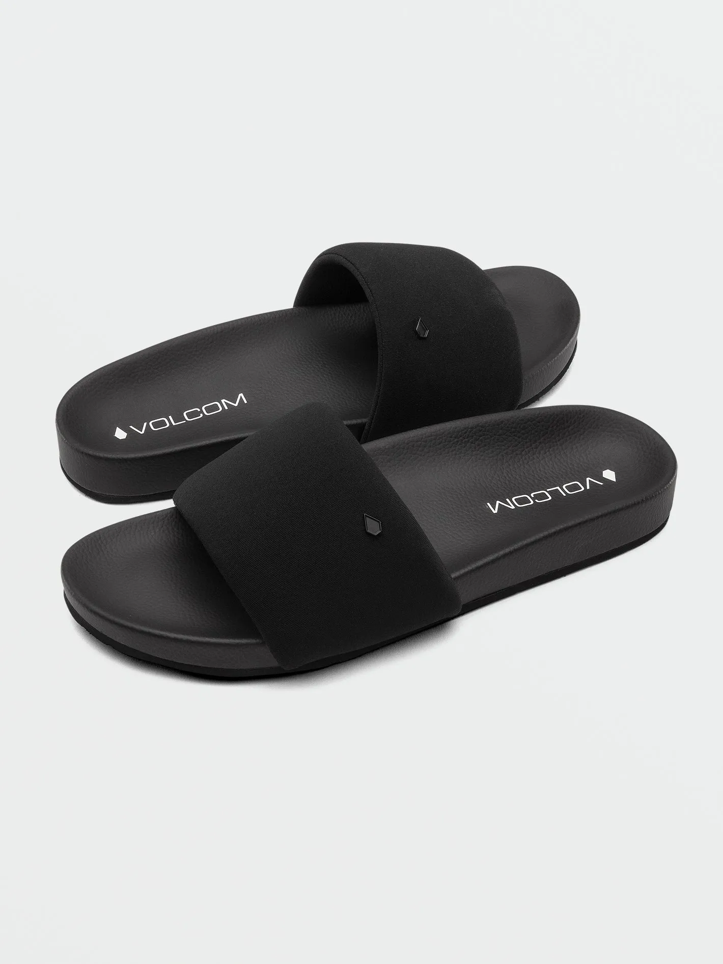 Volcom Cool Slide Sandals - Black Out