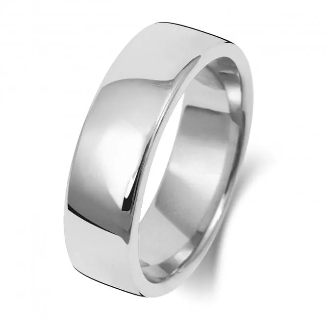 Wedding Band 9K Soft Court 6 mm-1.5 Wedding  Ring W136WM