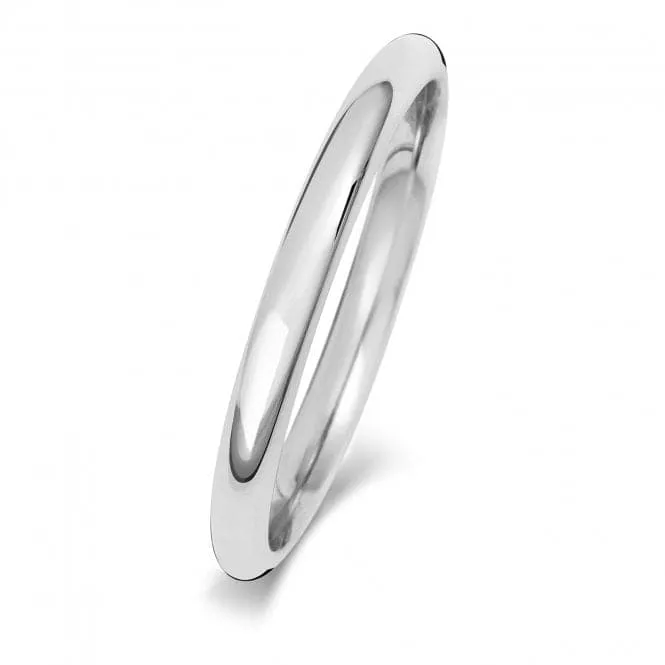 Wedding Band Platinum Trad Court 2mm-1.4 Wedding  Ring WP161M