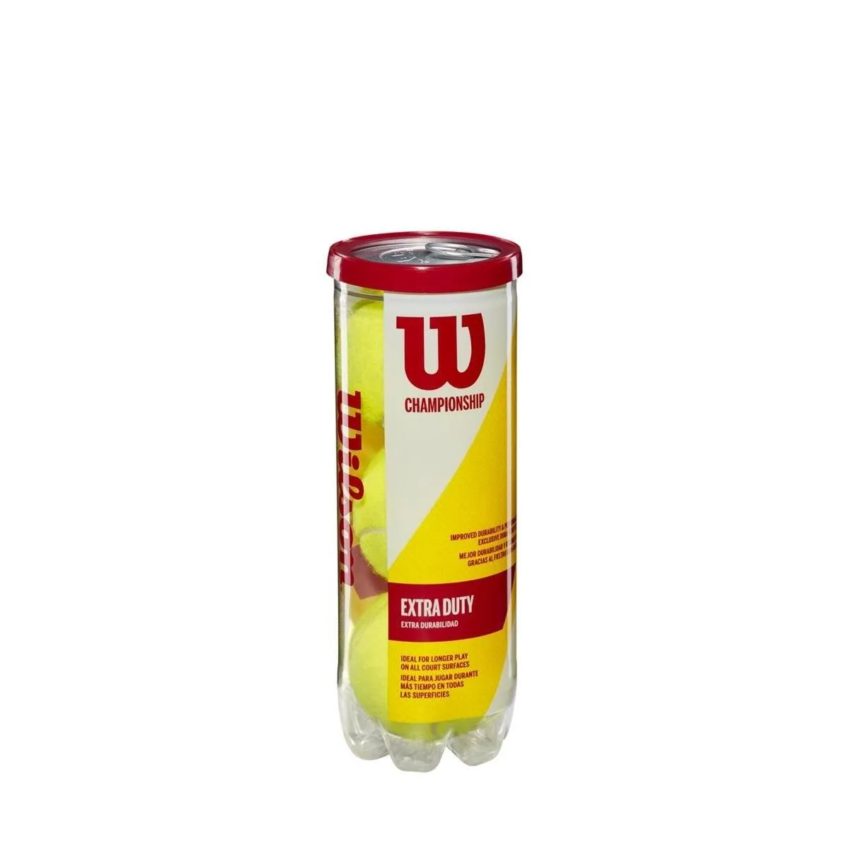 Wilson Championship Extra Duty Tennis Balls Case - 24 of 3 Ball Cans (72 balls)