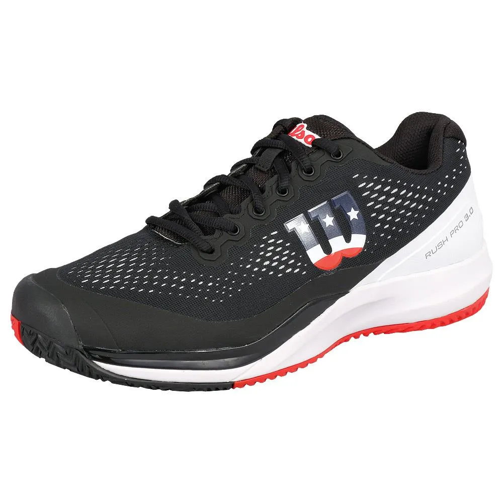 Wilson Men's Rush Pro 3.0 - Pickleball - Black/White/Red