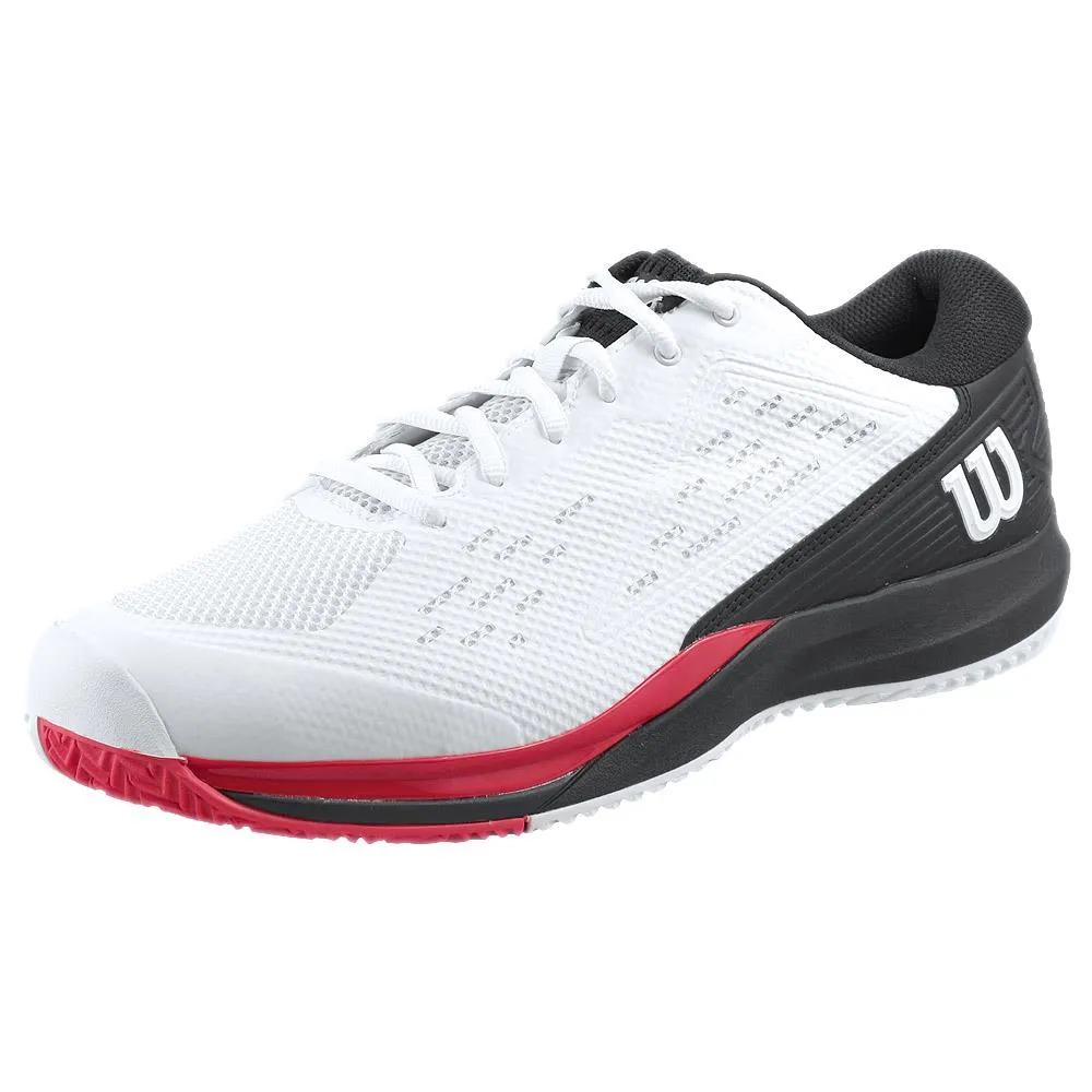 Wilson Men's Rush Pro Ace - White/Poppy Red