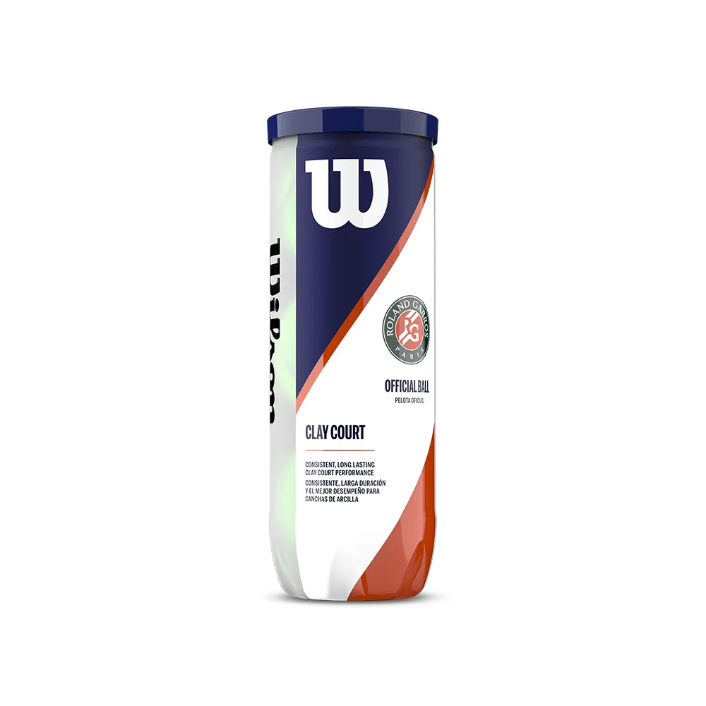 Wilson Roland Garros Clay - Individual Can (3 Balls)