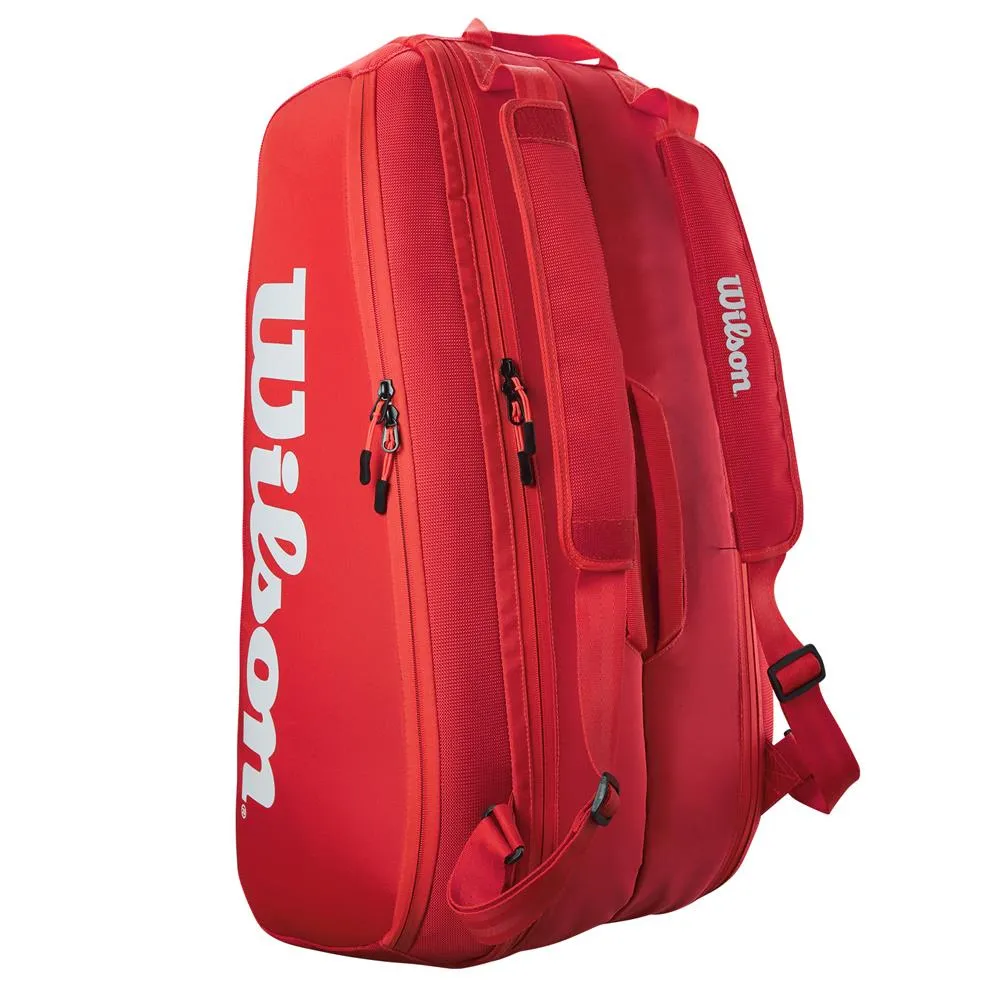 Wilson Super Tour 9 Pack - Red