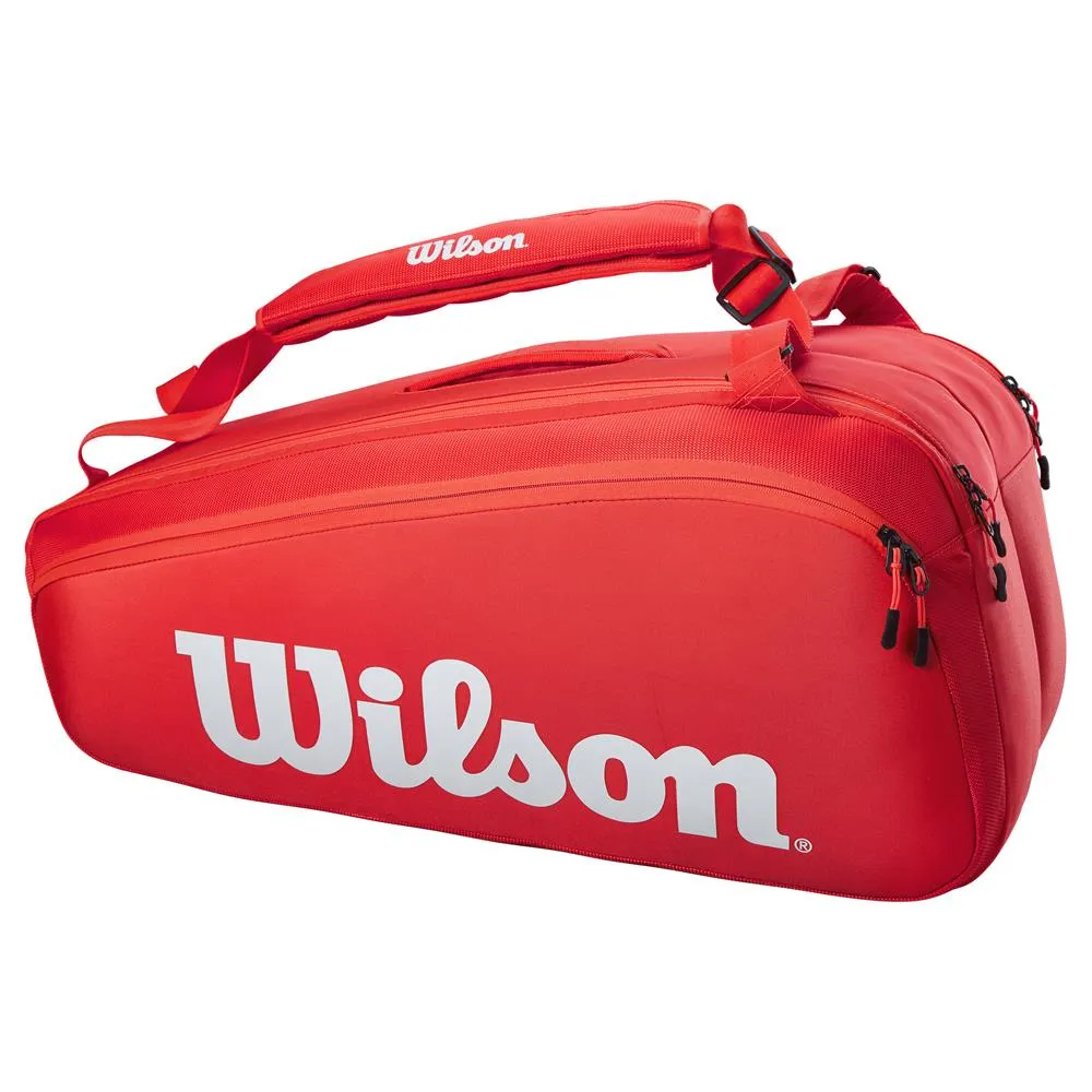 Wilson Super Tour 9 Pack - Red