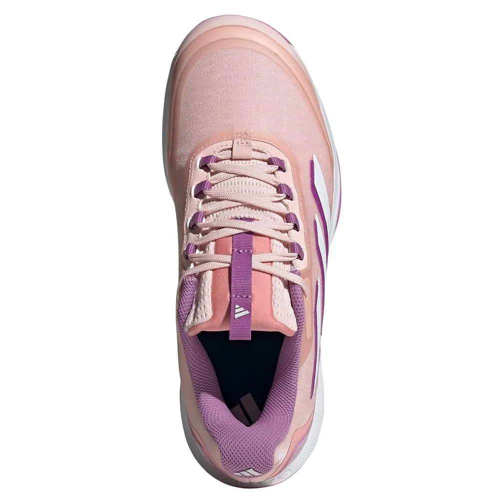 Womens Avacourt 2 Tennis Shoes Sandy Pink and Purple Burst