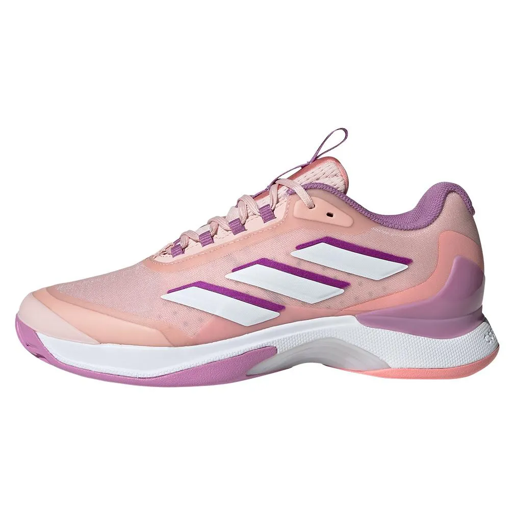 Womens Avacourt 2 Tennis Shoes Sandy Pink and Purple Burst