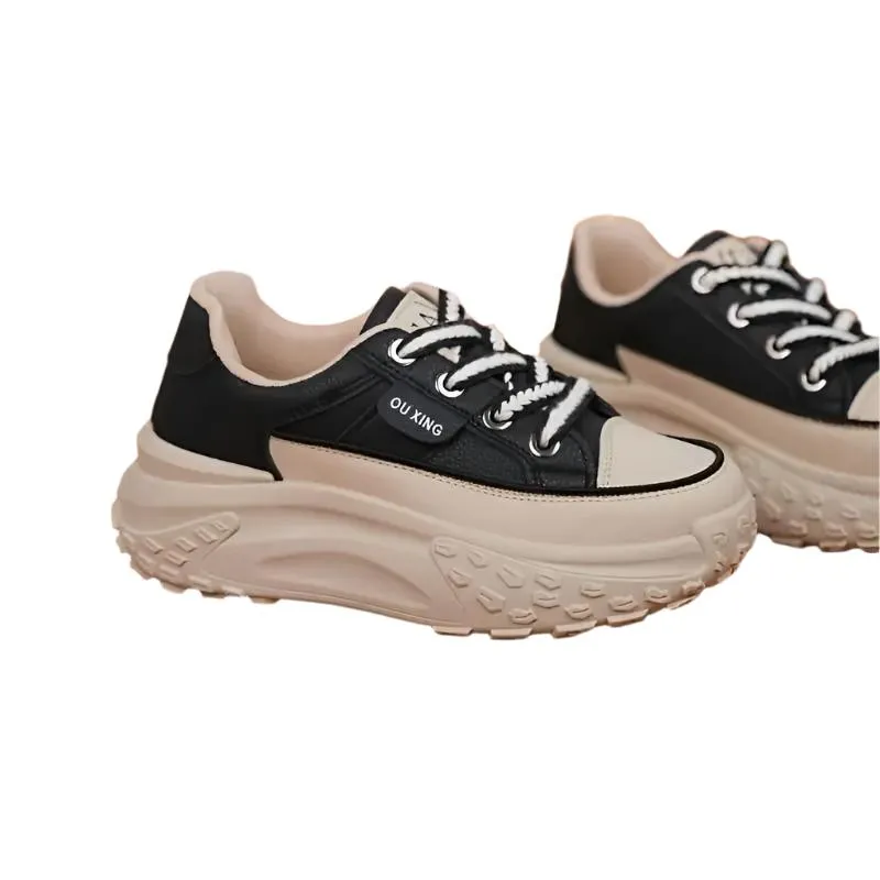 Women's Casual Sneaker Shoes Black