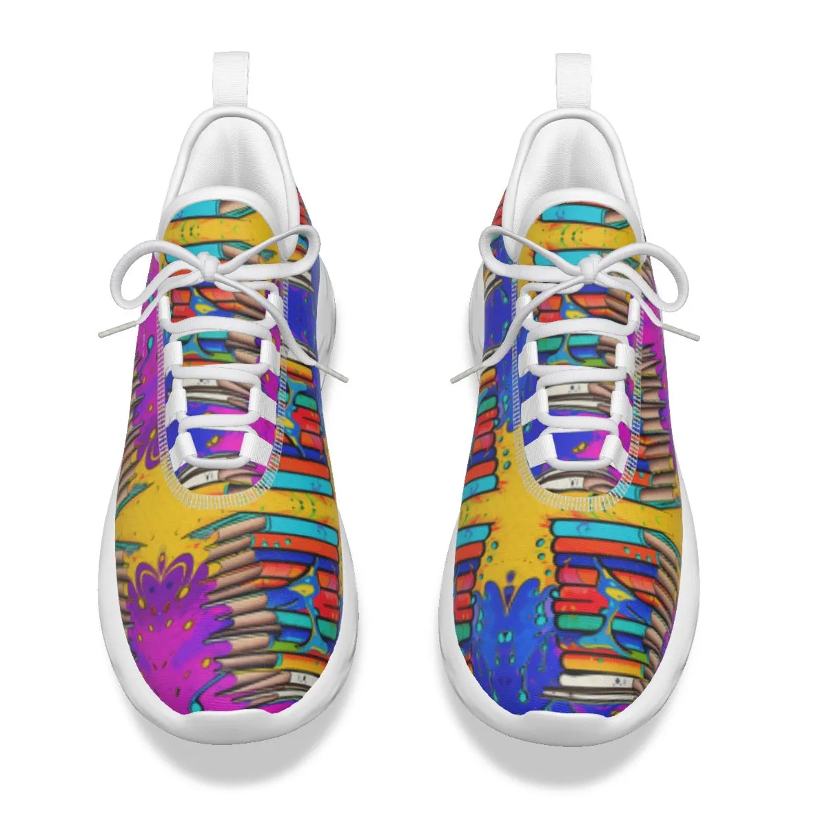 Women's Light Sports Shoes 221  book themed print