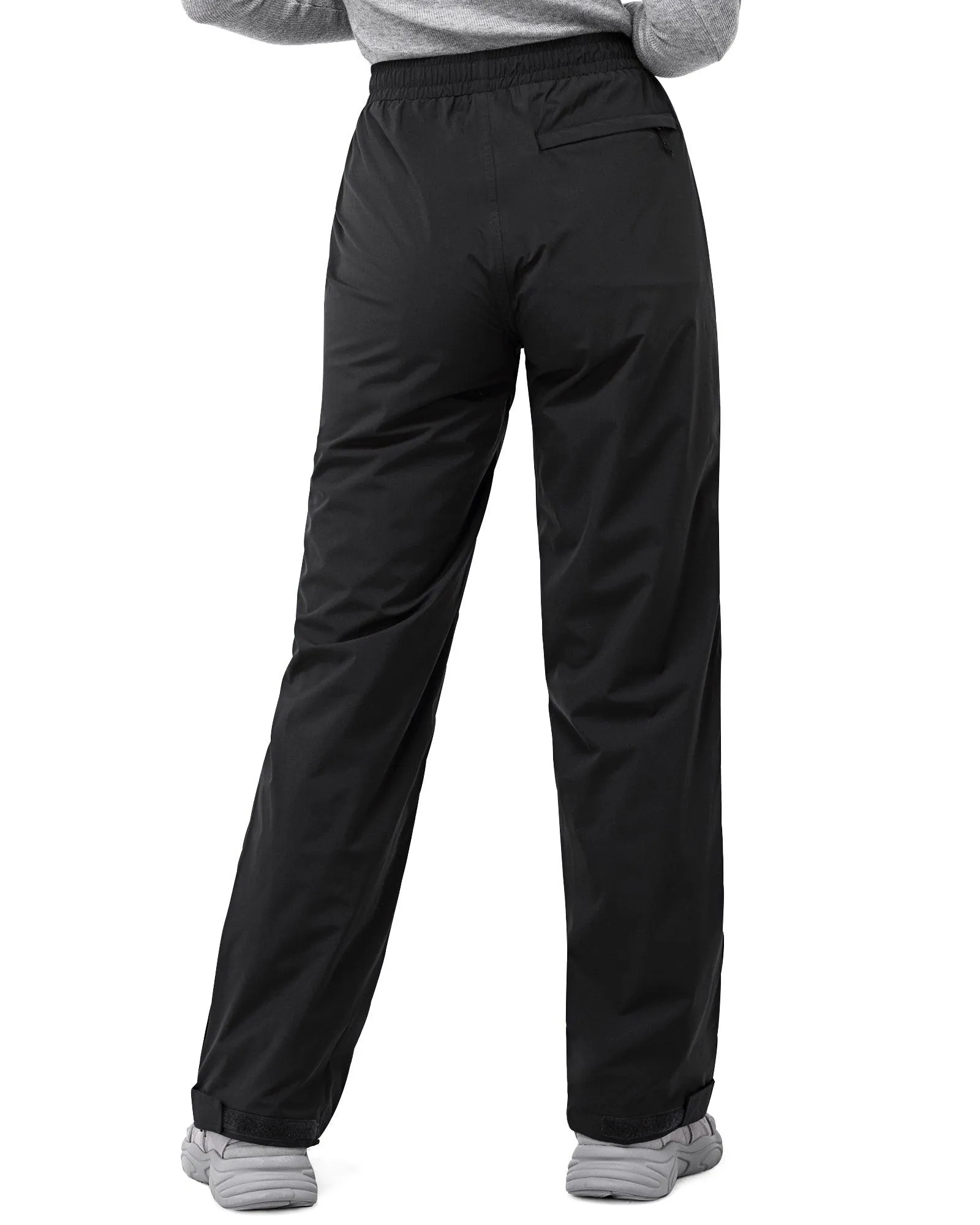 Women's Rain Pants with Reflective Design: 5000mm W/P Index 3000 Level Breathable