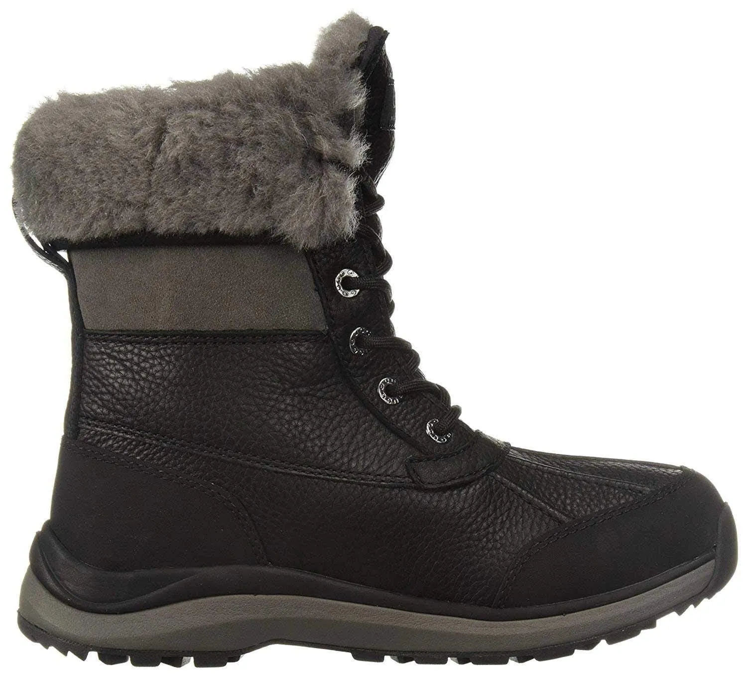 Women's Shoes UGG ADIRONDACK III Leather/Suede Winter Boots 1095141 Black