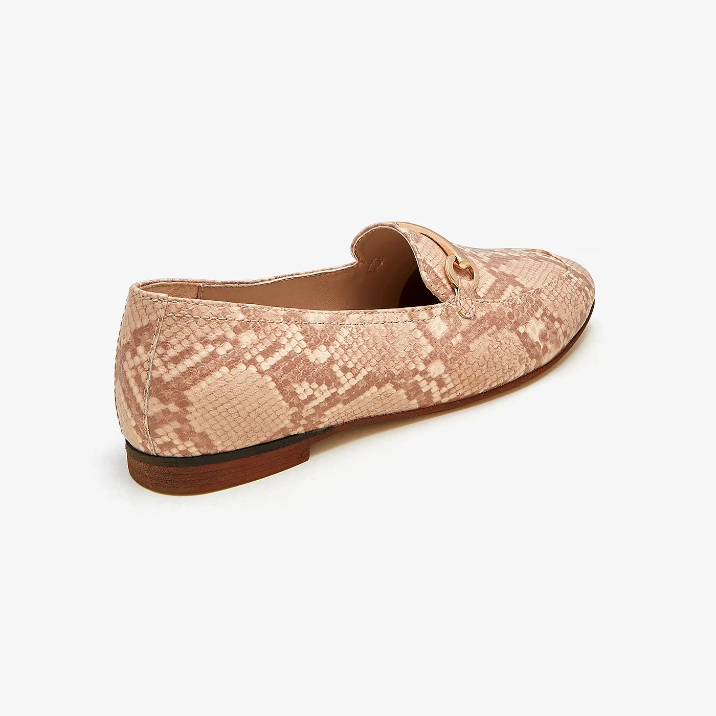 Women's Snakeskin Flats