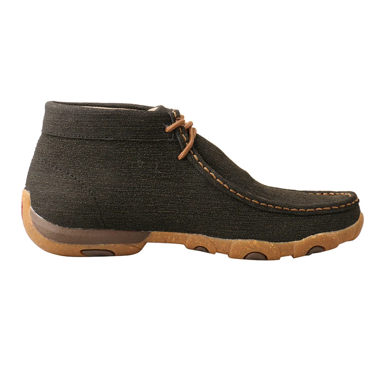 Women's Twisted X Charcoal/Brown Driving Mocs