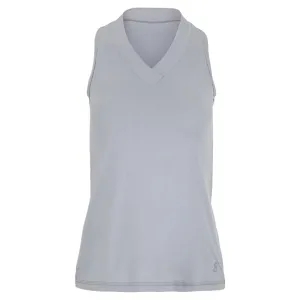 Women's UV Racerback Tennis Tank Stone