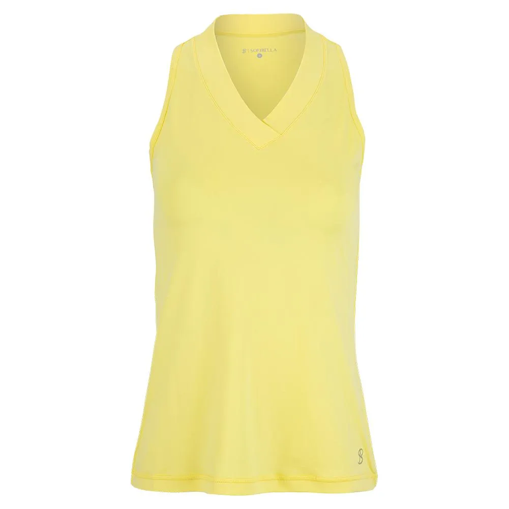 Women's UV Racerback Tennis Tank Sunshine