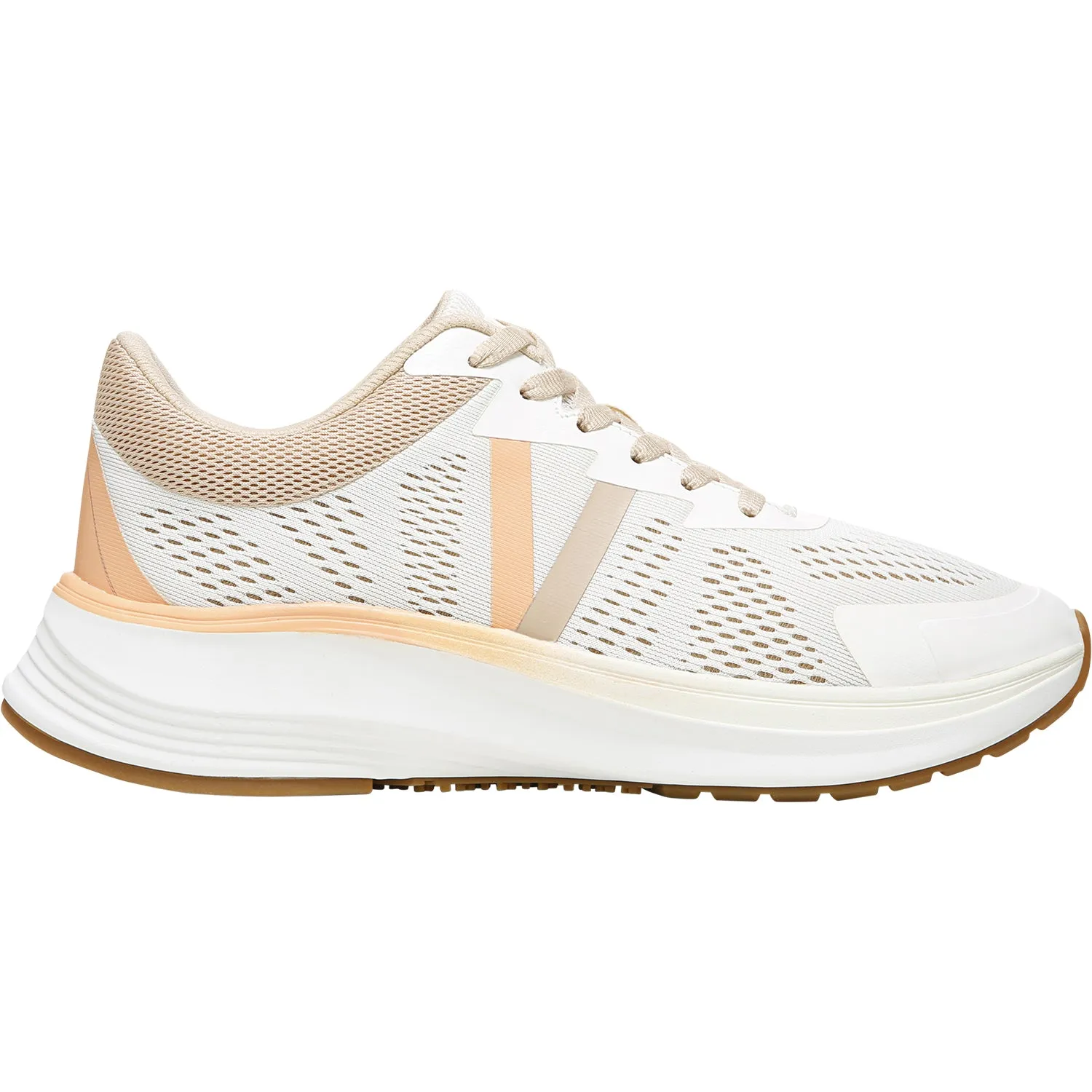 Women's Vionic Limitless Marshmallow/Apricot Fabric/Mesh