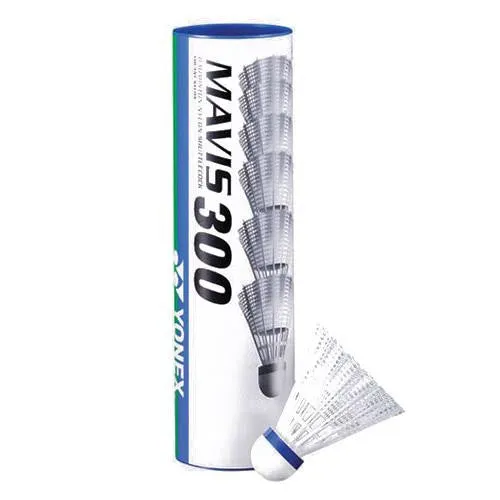 Yonex Shuttlecock's Mavis 300 White 6-Pack