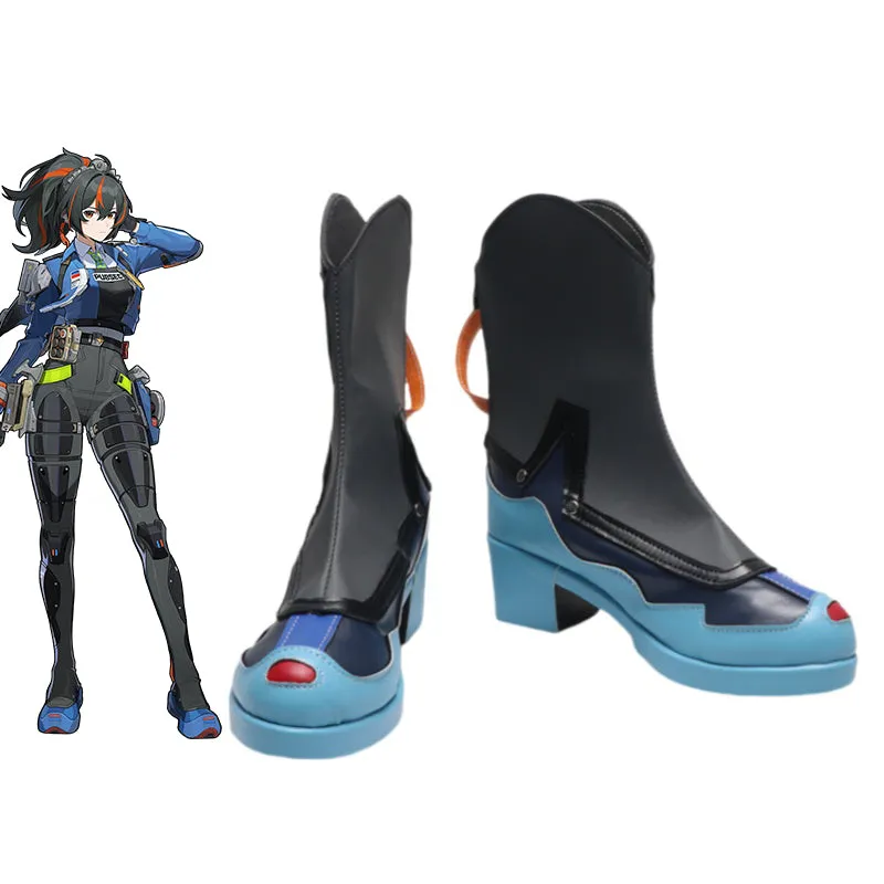 Zenless Zone Zero Zhu Yuan B Edition Cosplay Shoes